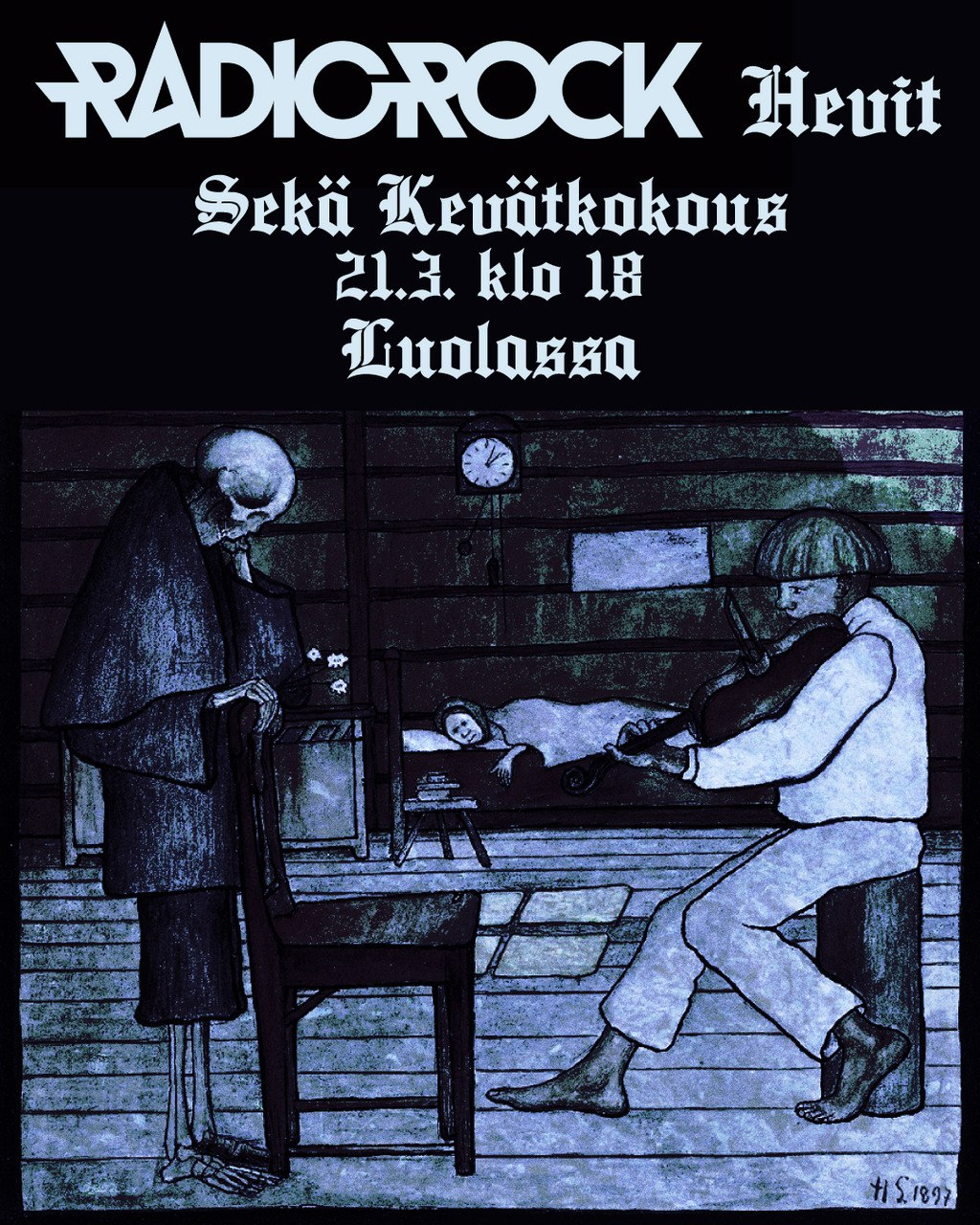 Kokouskutsu kevätkokoukseen + Hevit!